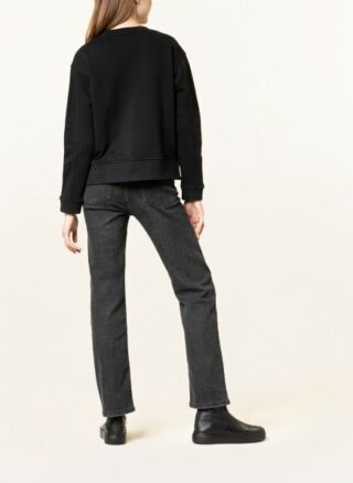 Blauer Sweatshirt Damen, Blau
