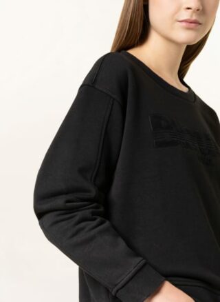 Blauer Sweatshirt Damen, Blau