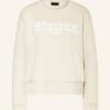 Blauer Sweatshirt Damen, Weiß