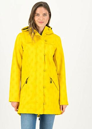 Blutsgeschwister Wild Weather Regenjacke Damen, Gelb