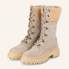 Bogner Chesa Alpina Schnürboots Damen, Grau