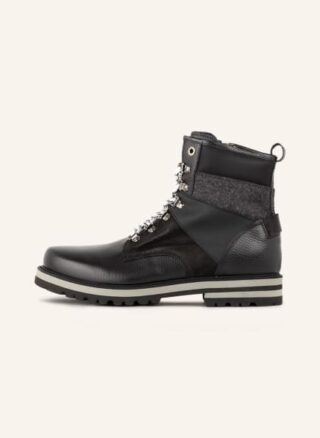 Bogner Courchevel Schnürboots Herren, Schwarz
