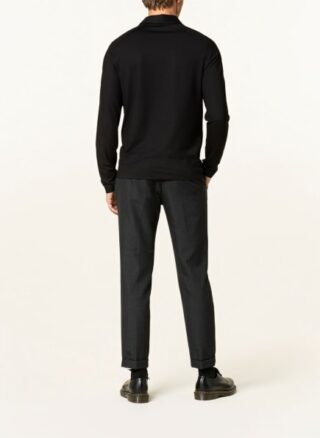 Bogner Timon Pique-Poloshirt Herren, Schwarz
