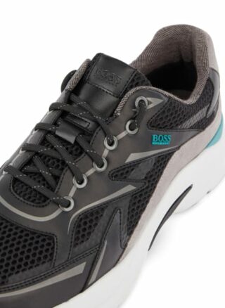 Boss Ardical Runn Melt Sneaker Herren, Schwarz