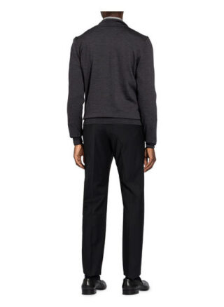 Boss Balonso Strickjacke Herren, Grau