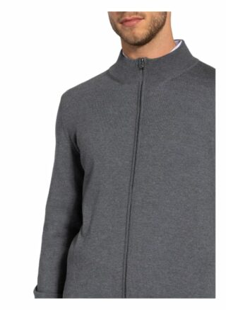Boss Balonso Strickjacke Herren, Grau
