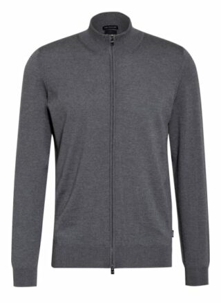 Boss Balonso Strickjacke Herren, Grau