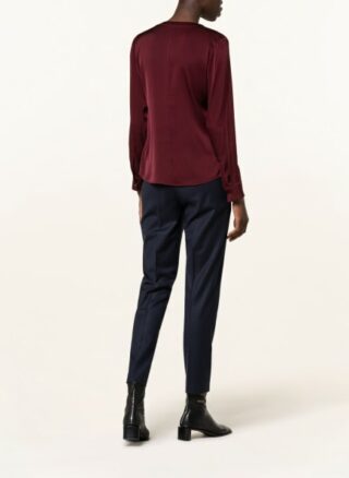 Boss Banora Seidenbluse Damen, Rot