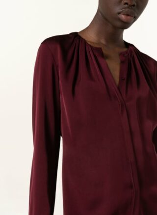 Boss Banora Seidenbluse Damen, Rot