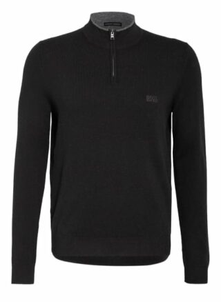 Boss Barlo Strickjacke Herren, Schwarz