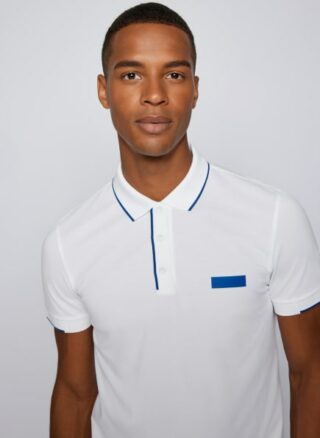 Boss Batch Poloshirt Herren, Weiß