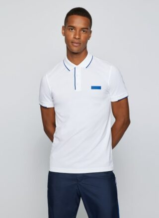 Boss Batch Poloshirt Herren, Weiß