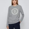 Boss C Esety T-Shirts Damen, Silber