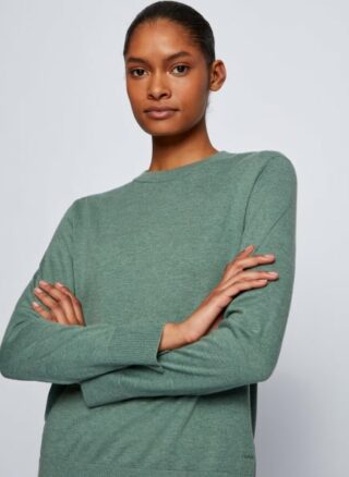 Boss C Fibinna Pullover Damen, Grün