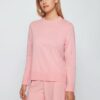 Boss C Fibinna Pullover Damen, Pink