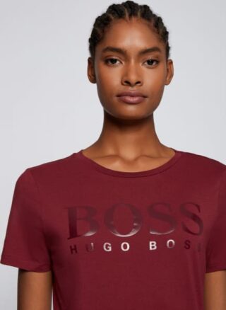 Boss C elogo3 T-Shirts Damen, Rot
