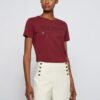 Boss C elogo3 T-Shirts Damen, Rot