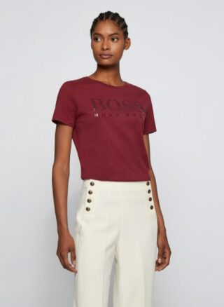 Boss C elogo3 T-Shirts Damen, Rot