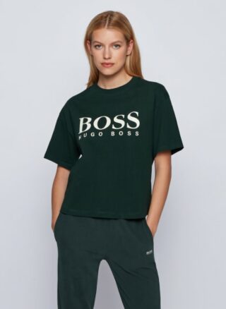 Boss C evina1 Active T-Shirts Damen, Grün