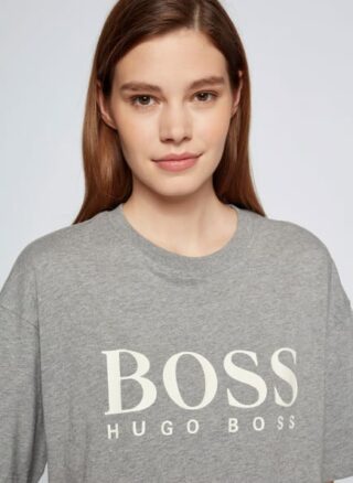 Boss C evina1 Active T-Shirts Damen, Silber
