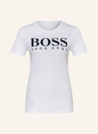 Boss C_Elogo T-Shirts Damen, Weiß