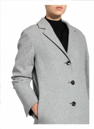 Boss Caleto Wollmantel Damen, Grau