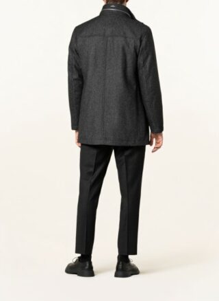 Boss Camron Blazermantel Herren, Schwarz
