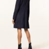 Boss Casena Stehkragenmantel Damen, Blau