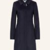 Boss Casena Stehkragenmantel Damen, Blau