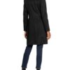 Boss Casena Stehkragenmantel Damen, Schwarz