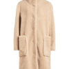Boss Cetedy Teddyfell-Mantel Damen, Beige