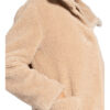 Boss Cetedy Teddyfell-Mantel Damen, Beige