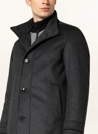 Boss Coxtan Wollmantel Herren, Grau