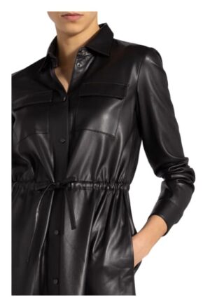 Boss Daledy Hemdblusenkleid Damen, Schwarz