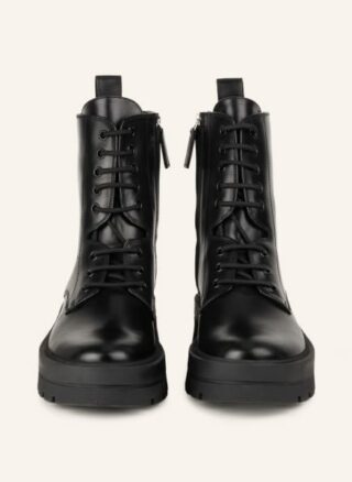 Boss Denory Schnürboots Damen, Schwarz