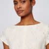 Boss Dergitala Cocktailkleid Damen, Weiß