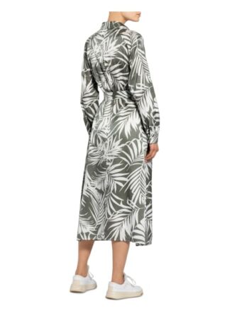 Boss Dinew Hemdblusenkleid Damen, Weiß