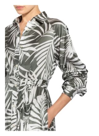Boss Dinew Hemdblusenkleid Damen, Weiß
