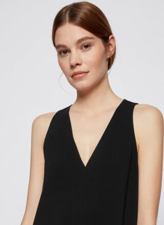 Boss Disara Cocktailkleid Damen, Schwarz