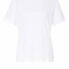 Boss Ecosa T-Shirts Damen, Weiß