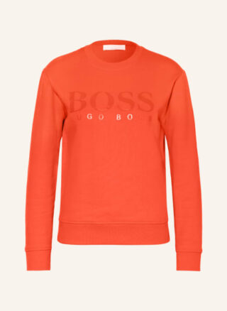 Boss Elaboss Sweatshirt Damen, Orange