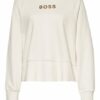 Boss Elia Sweatshirt Damen, Beige