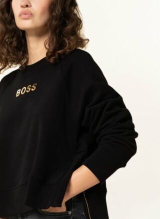 Boss Elia Sweatshirt Damen, Schwarz