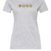 Boss Elogo T-Shirts Damen, Silber