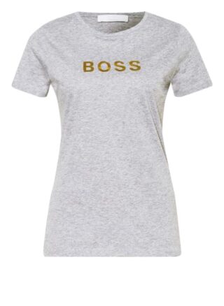 Boss Elogo T-Shirts Damen, Silber