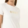 Boss Elogo T-Shirts Damen, Weiß
