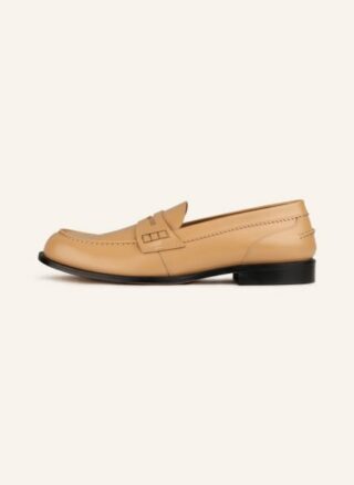 Boss Erin Penny-Loafer Damen, Beige