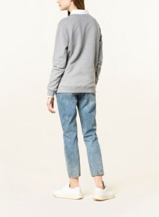 Boss Esety Sweatshirt Damen, Grau