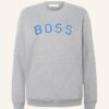 Boss Esety Sweatshirt Damen, Grau