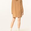 Boss Ethea Hoodie-Kleid Damen, Braun